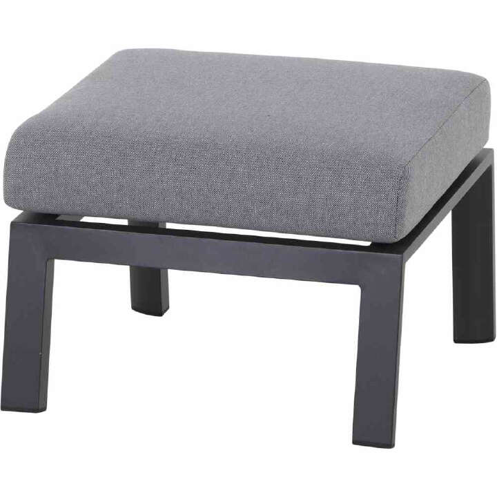 SIENA GARDEN Valencia Loungehocker anthrazit